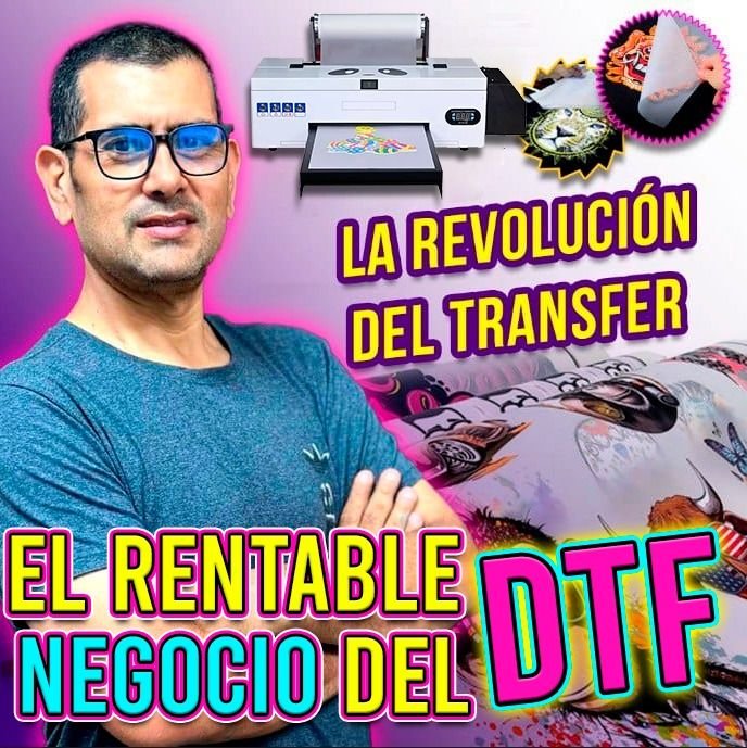 rentable negocio del dtf opiniones curso impresion textil dtf